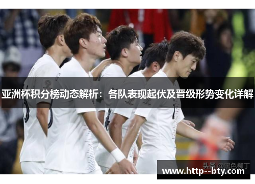 亚洲杯积分榜动态解析:各队表现起伏及晋级形势变化详解 亚洲杯积分榜动态解析:各队表现起伏及晋级形势变化详解